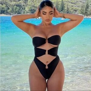 Sexy one piece swim